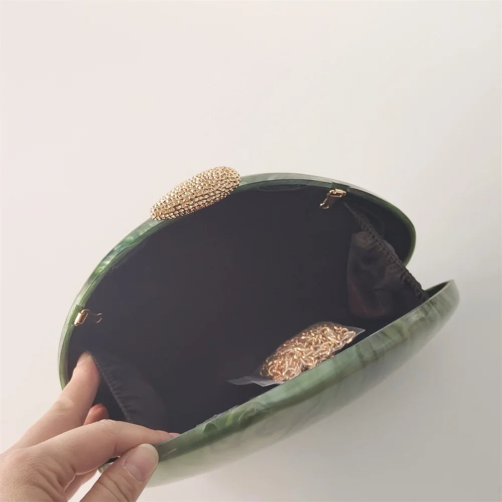Oval Light purse