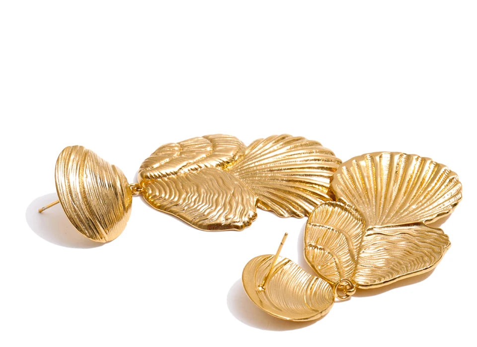 Shell Drop Dangle Earrings