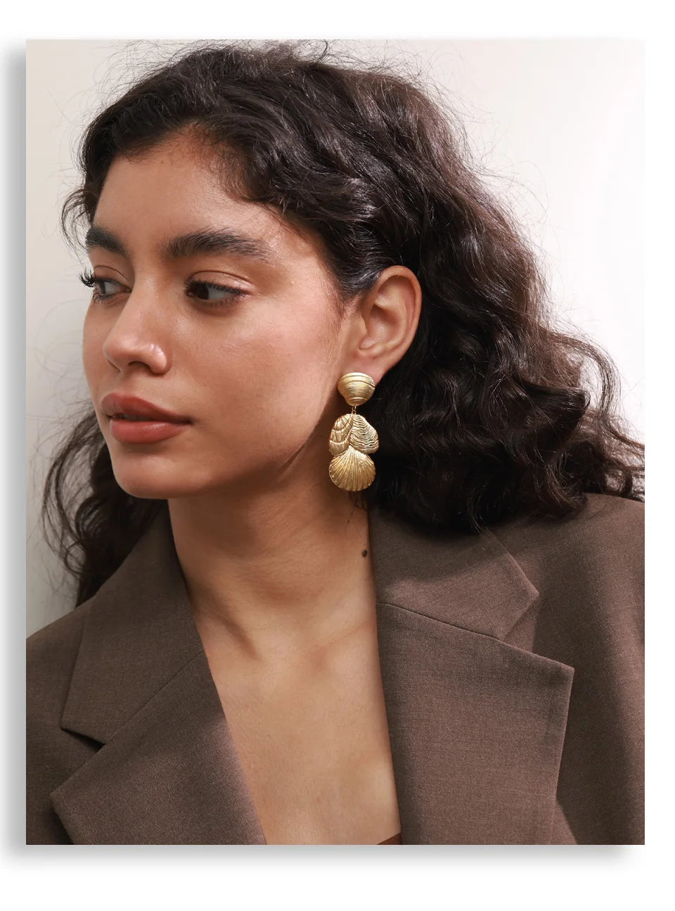 Shell Drop Dangle Earrings