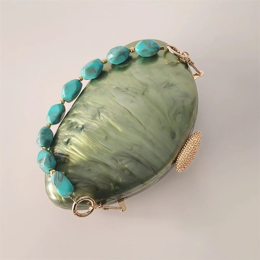 Oval Light purse
