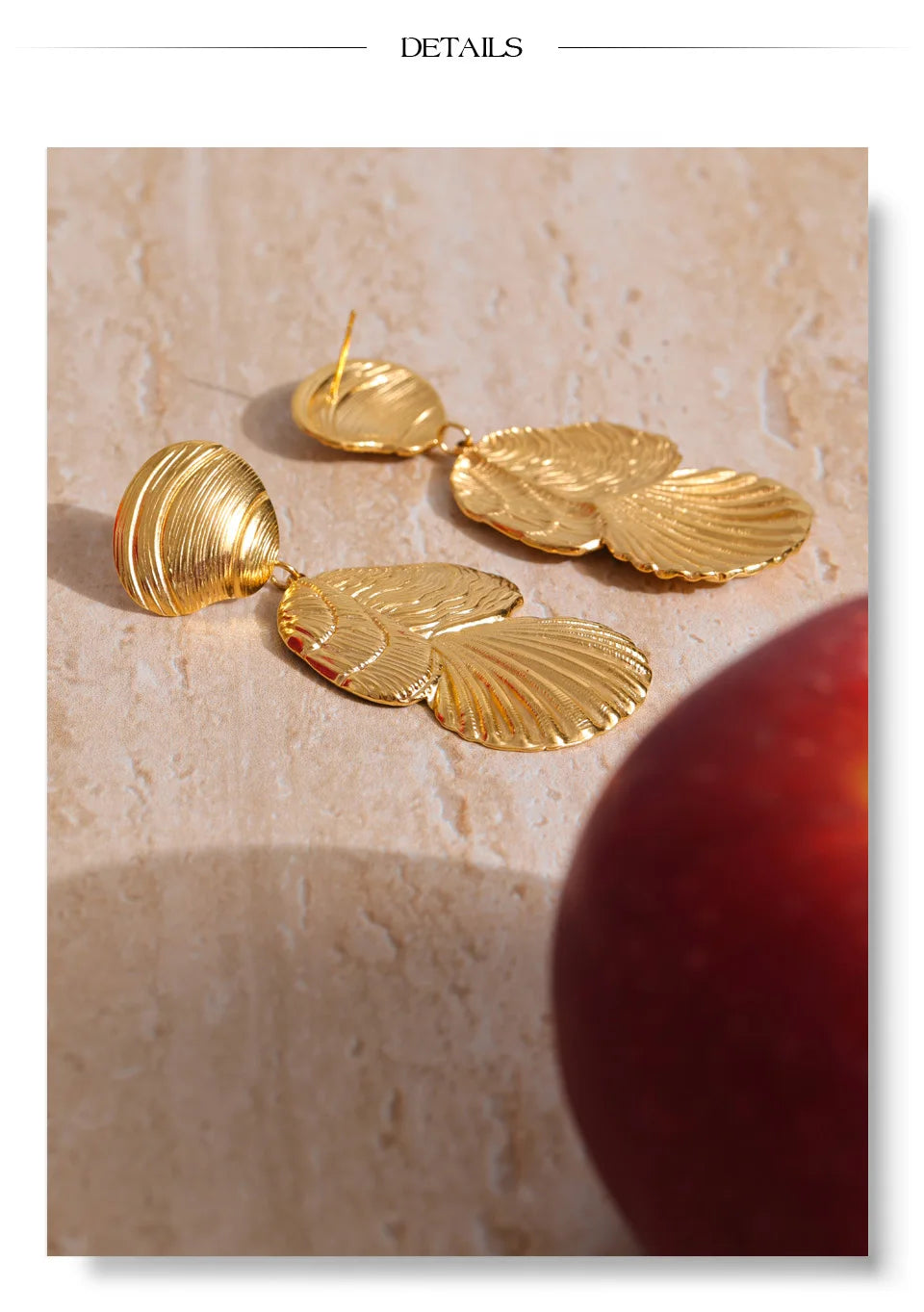 Shell Drop Dangle Earrings