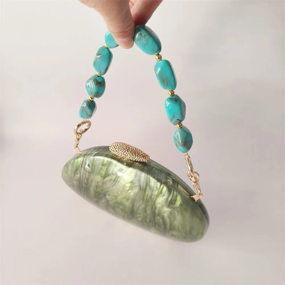 Oval Light purse