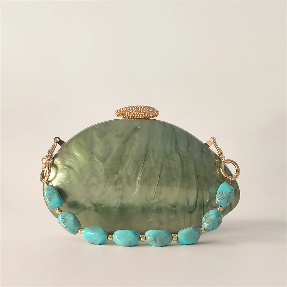 Oval Light purse