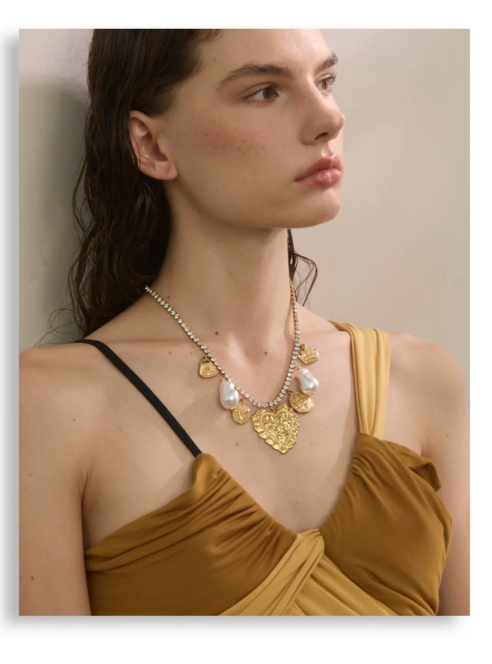 Cubic Zirconia Pendant Necklace