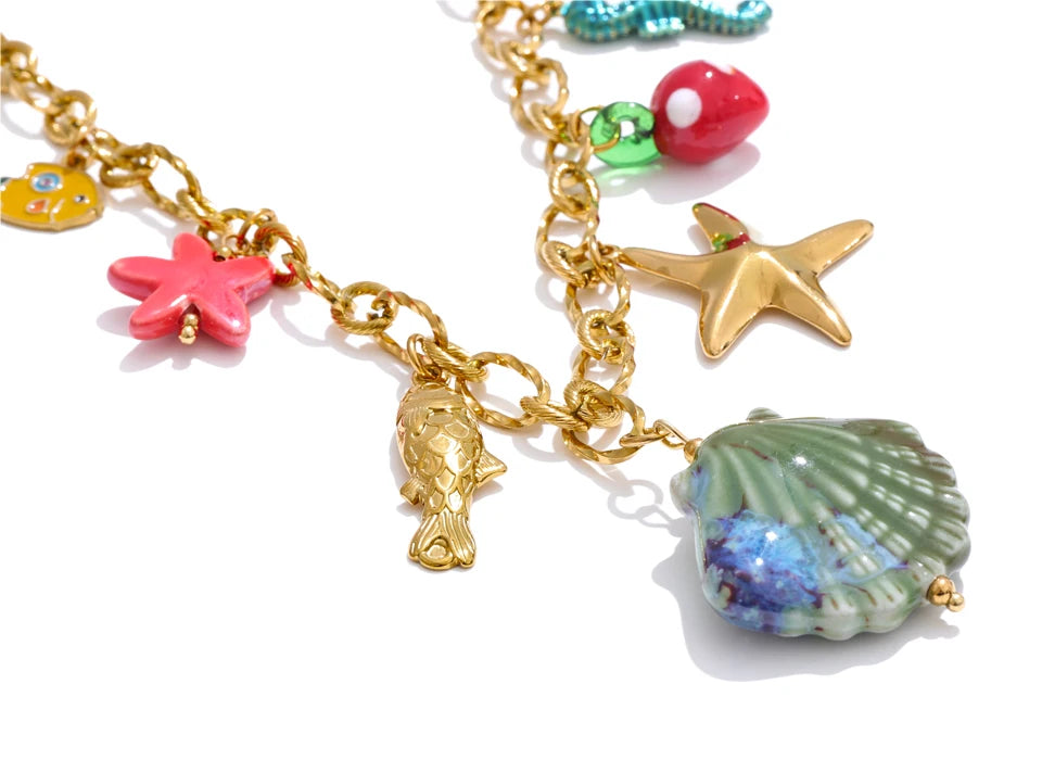 Shell Pendant Necklace