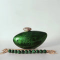 Mini Marble Green Pearl purse